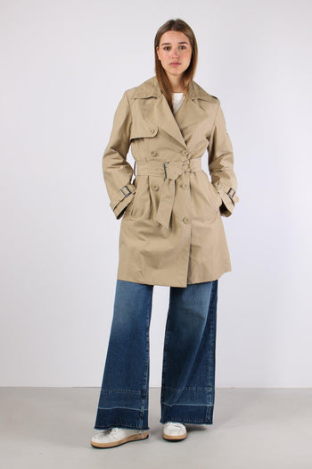 Trench Lungo Cotone Sand - 6