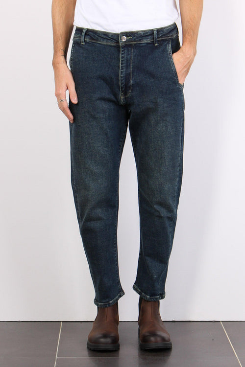 Denim Ergo Fit Denim Scuro - 2