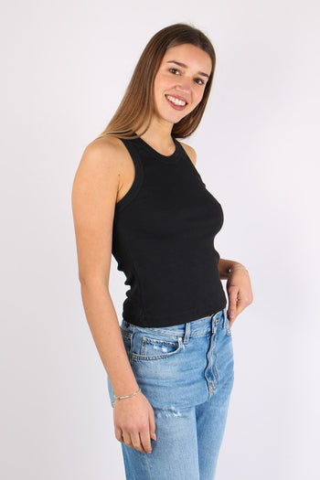 Canotta Costina Nero - 6