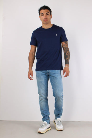T-shirt Custom Slim Fit Newport Navy - 5
