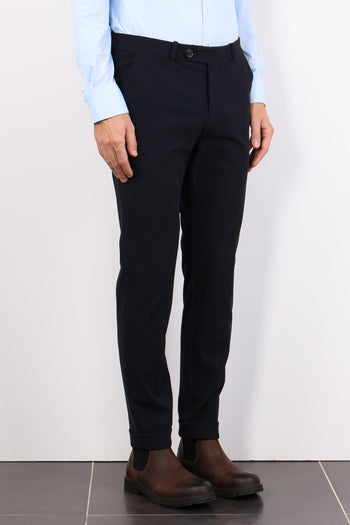 Pantalone Tecnico Risvolto Ing Blue/black - 4