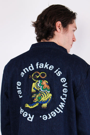 Over Shirt Patch Denim - 6