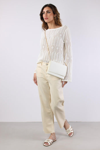 Jeans Straight Stripe Angora - 3