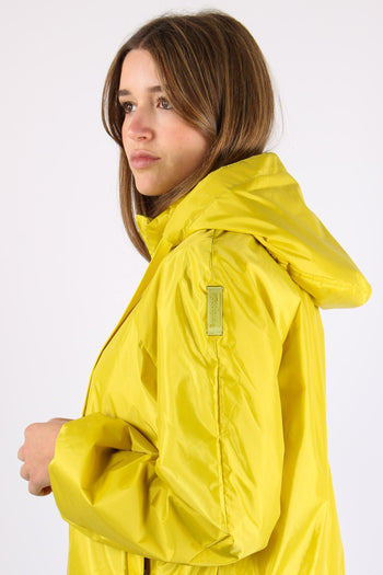 Giubbotto Corto Over Nylon Cedar Yellow - 9