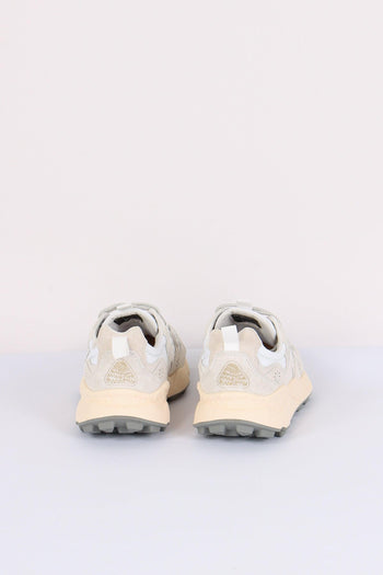 Sneakers Yamano Suede Nylon White - 3