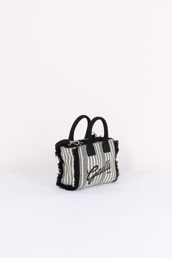 Mini Tote Frange Riga Nero - 2