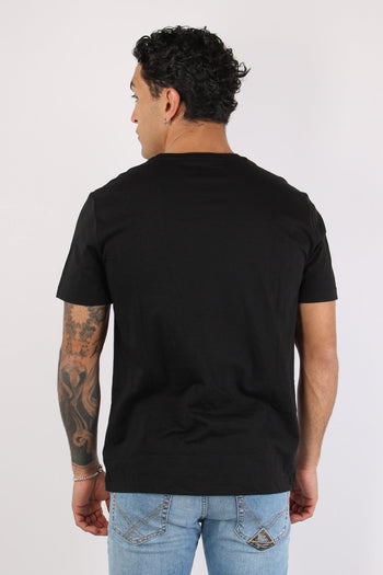 T-shirt Slim Fit Jersey Rl Black - 4