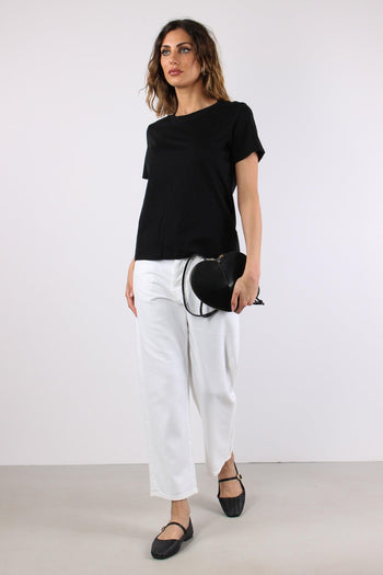 T-shirt M/m Cotone Nero - 5