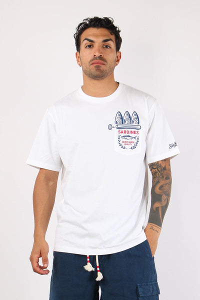 T-shirt Stampa Bianco
