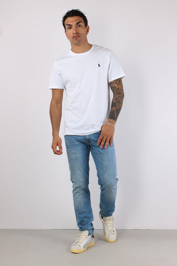 T-shirt Slim Fit Jersey White - 5