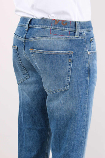 Icon Denim Regular Risvolto Denim Chiaro - 8