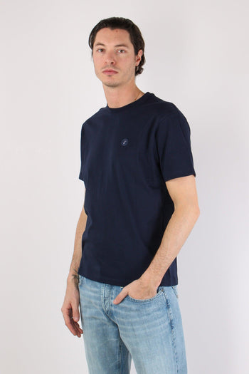 Adelmar T-shirt Logo Navy Blue - 3