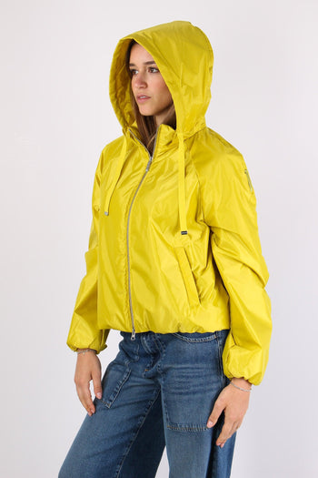 Giubbotto Corto Over Nylon Cedar Yellow - 4