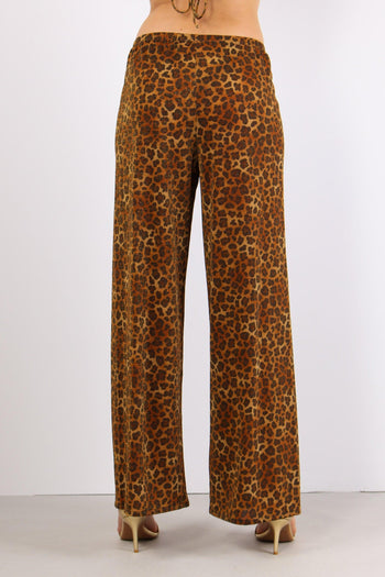 Pantaloni Lurex Animalier Animalier - 4