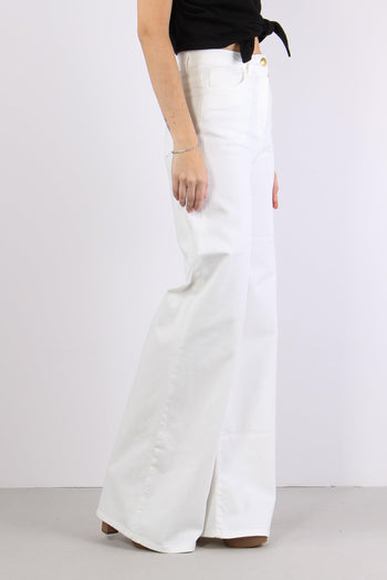 Denim Maxi Zampa Avorio - 5