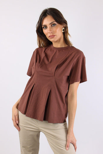T-shirt Clessidra Riprese Malva - 2