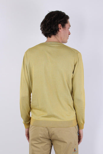Maglia M/l Filo Reversibile Mostarda/argendo - 5