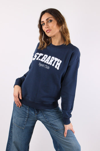 Felpa Scritta Blu - 2