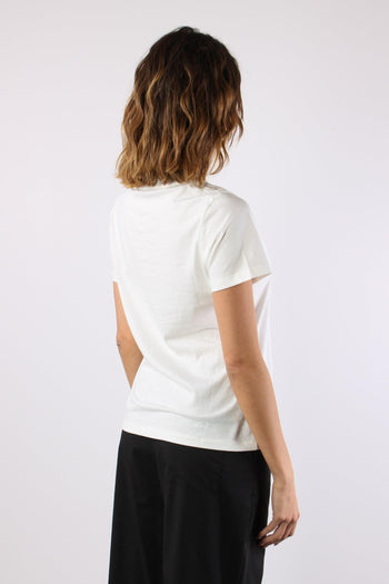 T-shirt M/m Cotone Bianco - 4