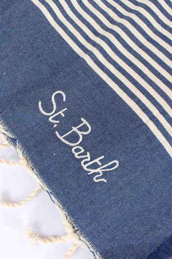Foutas Righe Bianco/blu - 5