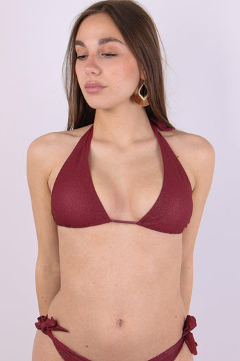 Benedetta Bikini Triangolo Vino - 8