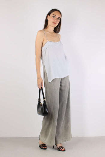 Top Fluido Risvolto Pearl - 5