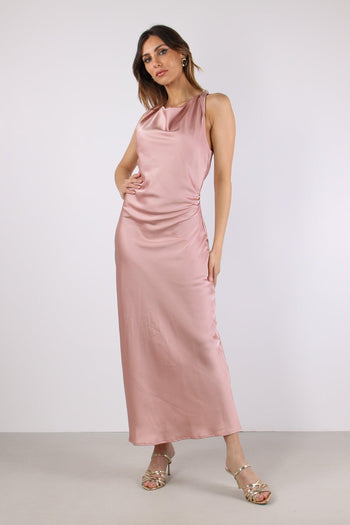 Abito Spalla Intreccio Rosa - 2