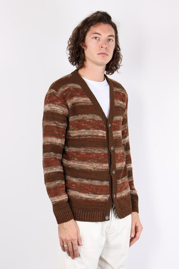 Cardigan Melange Riga Tabacco - 5