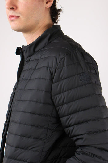 Cole Collo In Piedi Trapunta Blue Black - 6