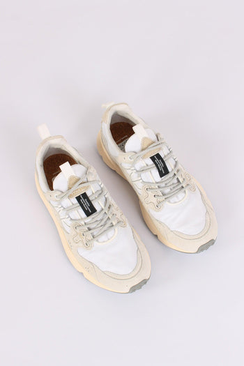 Sneakers Yamano Suede Nylon White - 4