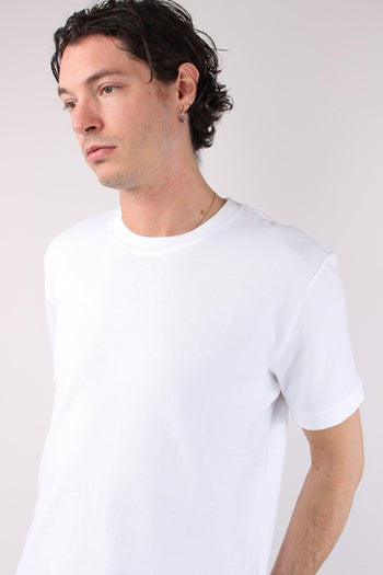 T-shirt Piquet Bianco - 8