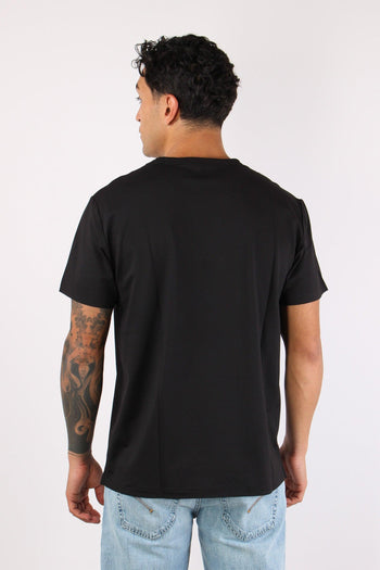 T-shirt Piquet Tecnica Nero - 3