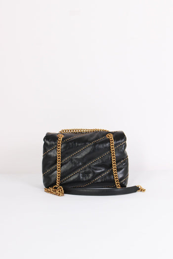 Tracolla Love Puff Shiny Nero/gold - 3