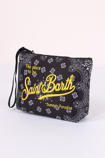 Aline Pochette Fantasia Bandana Nero - 5
