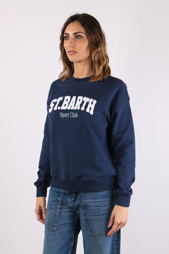 Felpa Scritta Blu - 3