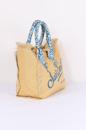 Vanity Foulard Beige/blu - 7