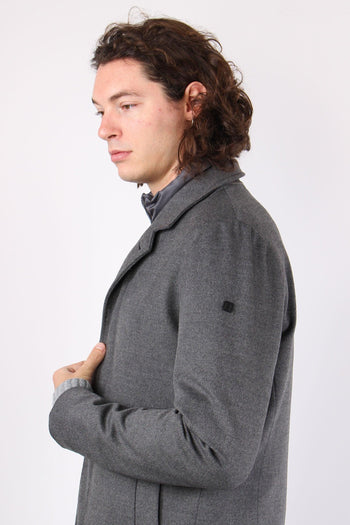 Cappotto Interno Piuma Grigio - 7