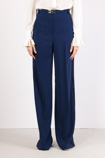 Pantalone Palazzo Raso Oltremare - 2