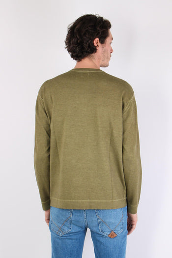Maglia Doppia Tintura Effetto Lino Died Herb - 5