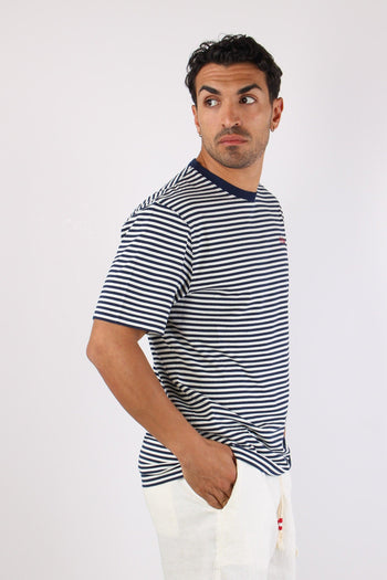 T-shirt Righe Blu/bianco - 3