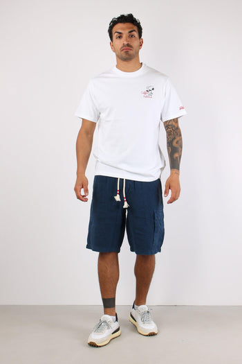 T-shirt Scritta Ricami Snoopy Caffe - 2
