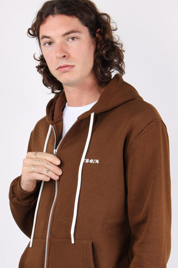 Felpa Full Zip Cioccolato - 7