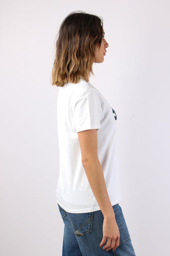 T-shirt Scritta Bianco - 6