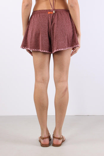 Short Lurex Impunture Amaranto - 4