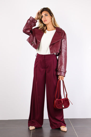 Pantalone Palazzo Pences Dark Wine - 5