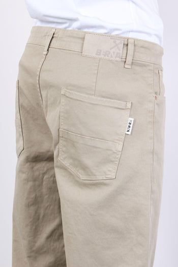 Pantalone 5 Tasche Beige - 7