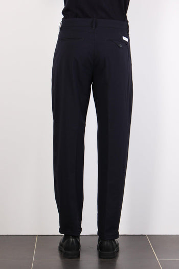 Mente Pantalone Dritto Pence Blu - 3