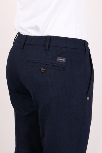 Pantalone Chino Punto Milano Blu Navy - 7