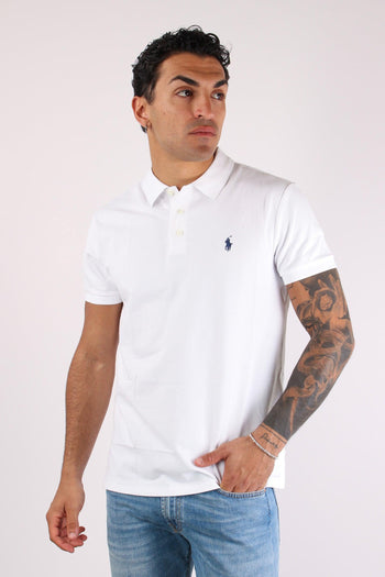 Polo Slim Fit Stretch White - 2