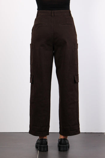 Pantalone Cargo Bull Cioccolato - 3